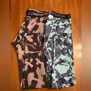 Camouflage Compression Pants